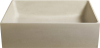 Sapho FORMIGO betonové umyvadlo na desku, 47, 5x36, 5cm, žlutá mat FG122