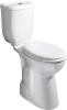 CREAVIT HANDICAP WC kombi zvýšený sedák, spodní odpad, bílá BD301.410.00
