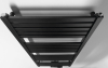 Bruckner GRUNT otopné těleso rovné 500x1050mm, středové připojení, černá mat 600.121.6