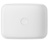 Isvea INFINITY RECTANGLE keramické umyvadlo na desku, 50x36cm, bílá 10NF65050