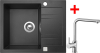 Granitový dřez Sinks LINEA 600 Granblack+ELKA LI60030ELCL