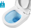 Mereo WC závěsné kapotované, RIMLESS, 490x370x360, keramické, vč. sedátka CSS126 VSD82S2