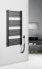 Sapho METRO-E elektrické otopné těleso rovné 500x1060 mm, 400 W, černá mat ME410B