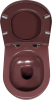 Isvea INFINITY závěsná WC mísa, Rimless, 36, 5x53cm, maroon red 10NF02004-2R