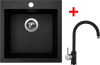 Granitový dřez Sinks VIVA 455 Granblack + Vitalia GR G430