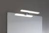 Sapho MIRAKA LED svítidlo 5W, 230V, 300x35x120mm, IP44, akryl, chrom MR300
