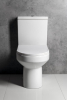 Aqualine VERMET WC kombi, spodní/zadní odpad, bílá VR038
