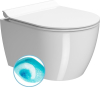 GSI PURA SHORT závěsná WC mísa, Swirlflush, 35x46cm, bílá ExtraGlaze 880211