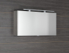 Sapho CLOE galerka s LED osvětlením 100x50x18cm, dub stříbrný CE100-0011