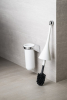 MARPLAST COLORED WC štětka závěsná, ABS, Soft Touch, bílá A65801BI
