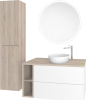 Mereo  Zrcadlo kulaté pr. 60 cm, LED osvětlení a odmlžování CN162