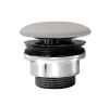 GSI GSI umyvadlová výpust 5/4“, neuzavíratelná, keramická zátka, 5-65mm, creta mat PVC08