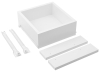 Sapho ESPACE vnitřní zásuvka 256x100x280mm pro ESC230, ESC330, ESC530 a ESC630 ESC999