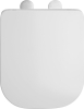 Sapho IMALA WC sedátko, SLIM, Soft Close, Easy Take, bílá PCS107