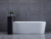 Aqualine TIBERA L rohová stojící vana, 170x80cm, bílá E1026