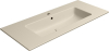 GSI PURA keramické umyvadlo Slim 102x46cm, creta mat 8886108