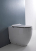 Kerasan FLO WC sedátko, SLIM, Soft Close, bílá 319101