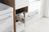 Mereo Bino, koupelnová skříňka vysoká 163 cm, levá, Multidecor, Light Select Walnut CN697LSW1