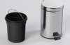 Aqualine SIMPLE LINE odpadkový koš kulatý 3l, nerez lesk 27103