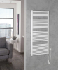 Aqualine TONDI-E elektrické otopné těleso rovné 600x1330 mm, 600 W, bílá DE480T