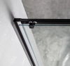 Gelco SIGMA SIMPLY BLACK obdélníkový sprchový kout 1100x900 mm, L/P varianta, rohový vstup, čiré sklo GS2111B-03