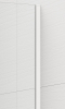 Polysan ESCA WHITE MATT jednodílná sprchová zástěna k instalaci ke stěně, sklo čiré, 300 mm ES1030-03