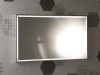 Sapho LUMINAR zrcadlo s LED osvětlením v rámu 120x55cm, chrom NL560