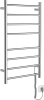 Sapho REDONDO elektrický sušák ručníků, kulatý, 500x900 mm, 75 W, nerez lesk ER220V