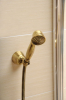 Sapho ANTEA ruční sprcha, 180mm, mosaz/bronz DOC26