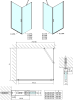 Polysan ZOOM obdélníkový sprchový kout 800x700mm L/P varianta ZL1280ZL3270