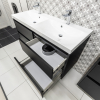 Mereo Mailo, koupelnová skříňka 61 cm, chrom madlo, Multidecor, White Loft Pine CN590SWLP1