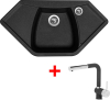 Granitový dřez Sinks NAIKY 980 Granblack + Mix 3 P GR G17630