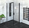 Polysan ZOOM BLACK obdélníkový sprchový kout 800x1000mm L/P varianta ZL1280BZL3210B