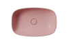 GSI NUBES keramické umyvadlo na desku 60x38cm, blush mat 978324