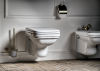 Kerasan WALDORF WC sedátko Soft Close, bílá/bronz 418601