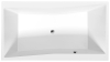 Polysan QUEST SLIM obdélníková vana 180x100x49cm, bílá 78511S