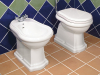 Kerasan RETRO bidet stojící 38, 5x60cm, bílá 102001