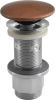 Sapho Umyvadlová výpust 5/4“, click-clack, betonová zátka, 10-80mm, měď FG920