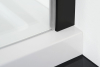 Polysan ZOOM BLACK obdélníkový sprchový kout 1000x900mm L/P varianta ZL1310BZL3290B