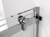 Polysan THRON ROUND sprchové dveře 1600 mm, kulaté pojezdy, čiré sklo TL5016-5005