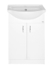 Aqualine SIMPLEX ECO 55 umyvadlová skříňka včetně umyvadla 53x83, 5x30, 7cm SIME550