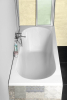 Aqualine JIZERA vana 120x70x39cm, bílá G1270