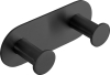 Sapho X-ROUND BLACK samolepící dvojháček, černá mat XR220B