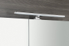 Sapho MIRRÓ galerka s LED osvětlením, 80x70x16cm, dub alabama MC080-0022