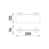 Nimco UNIX nerez Police, 20 cm UNM 13091B-20-10