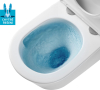 Mereo WC závěsné kapotované, Smart Flush RIMLESS, keramické, vč. sedátka VSD85T1