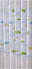 Aqualine Sprchový závěs 180x180cm, vinyl, ryby ZV024