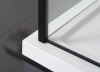 Polysan ZOOM BLACK čtvercový sprchový kout 800x800mm L/P varianta ZL1280BZL3280B