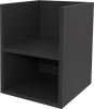 Mereo Aira, koupelnová skříňka 40 cm, spodní, Multidecor, Černá Supermat CN795SCIPM