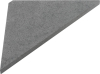 Sapho ABELINE rohová police rockstone 250x250mm, concrete AE250-4033